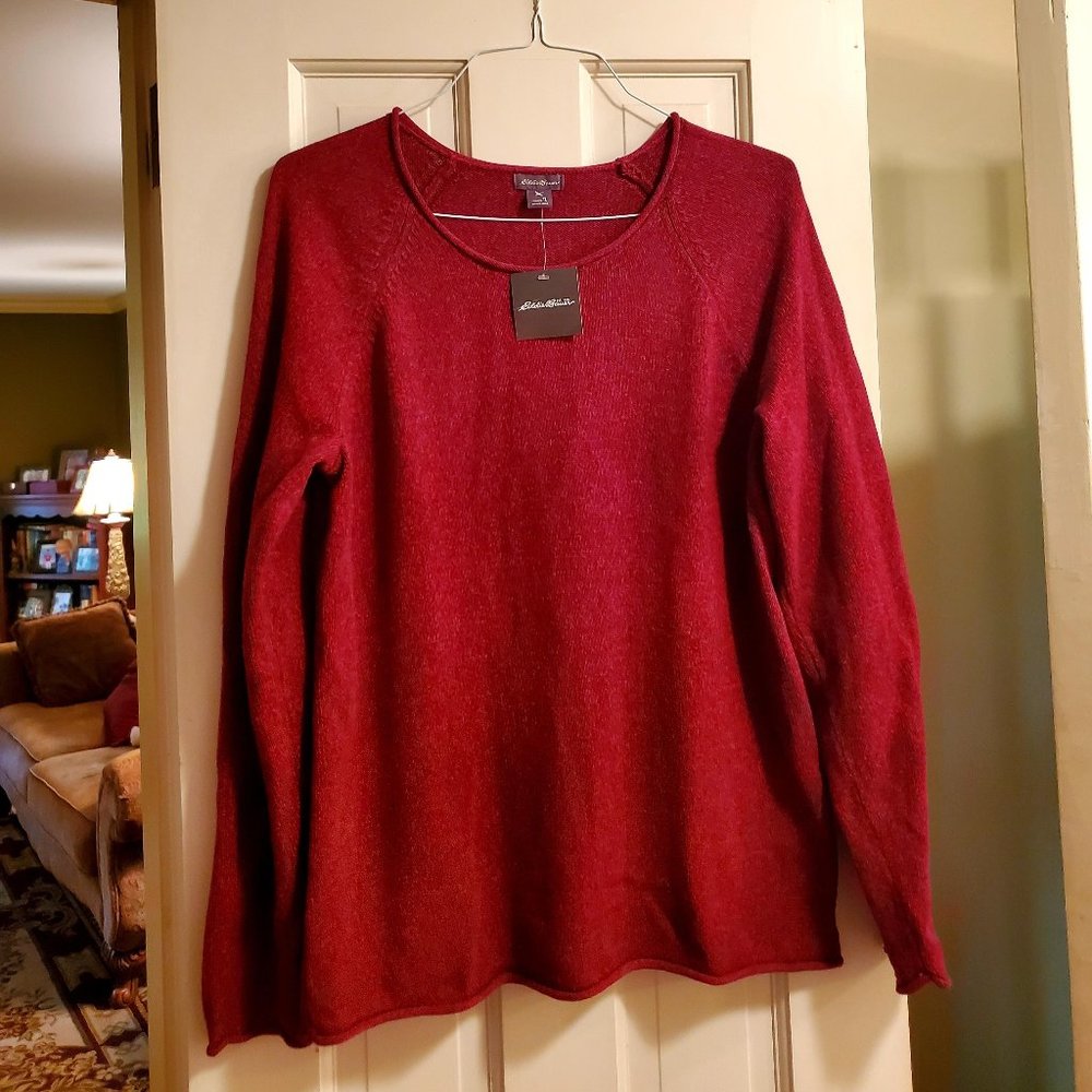Eddie Bauer Womens Tall Sweatshirt Sweater